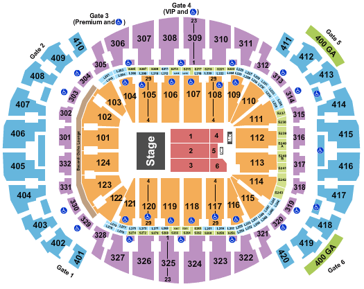 Kaseya Center Feid Seating Chart